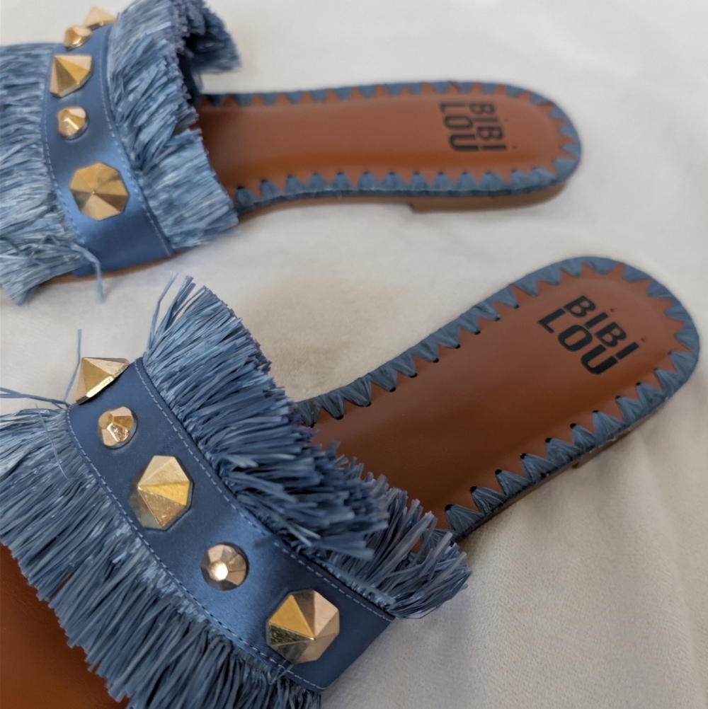 Bibi Lou/Anthropologie Flat Sandals Size 38(7.5) - Picture 4 of 7